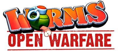 Worms Open Warfare title screen for Nintendo DS